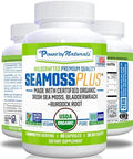 Power By Naturals Sea Moss Plus - USDA Certified Organic Wildcrafted Irish Power By Naturals Au supplements
