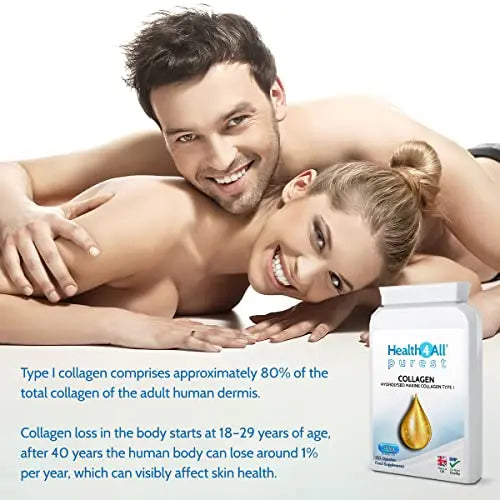 Health4All Marine Collagen Peptides Type I 120 Capsules (V) 2000mg Daily Dose Super Absorbable Health4All Au supplements