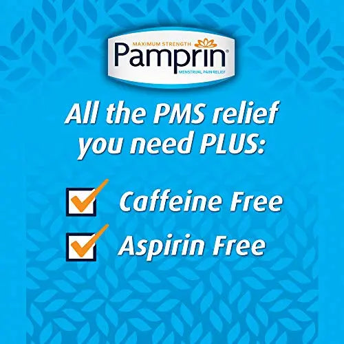 Pamprin Multi-Symptom Formula, with Acetaminophen, Menstrual Period Symptoms Relief including Cramps Pamprin Au supplements