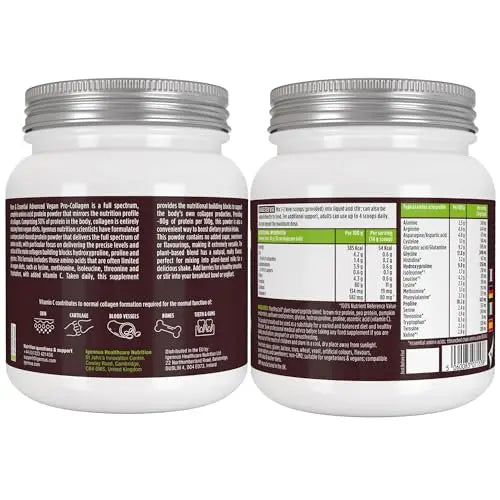 Vegan Collagen Powder, Plant-Based Peptide Protein Supplement with Glycine, 21 Amino Acids & Vitamin C, Complete Collagen Igennus Healthcare Nutrition Au supplements