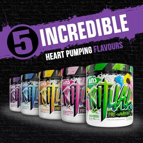 ANS Performance Ritual Pre Workout (30 Servings, 12.7 oz) - Complete Preworkout Formula ANS Performance Au supplements