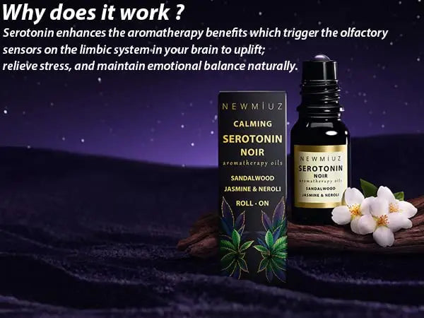 Calm Roll on Essential Oil Stress Relief Sandalwood Jasmine Destress Relaxation Calming Rolle New Miuz Au supplements
