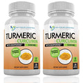 Turmeric Curcumin - 2250mg/d - 95% Curcuminoids - 180 Veggie Caps with Black Pepper DOCTOR RECOMMENDED SUPPLEMENTS Au supplements