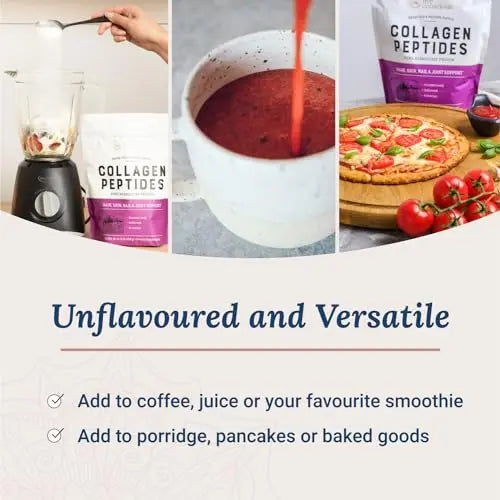 Collagen Peptides Powder - Grass-Fed Hydrolysed Collagen Powder Supplement Live Conscious Au supplements