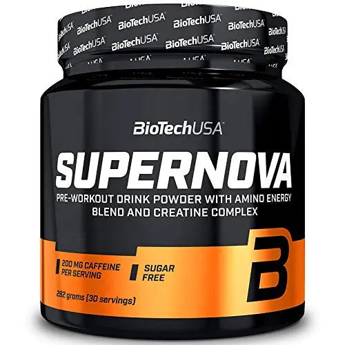 BIOTECH USA Supernova 282 g | Pre-Workout Booster - 30 Servings | Energy Powder Biotech USA Nutrition Au supplements