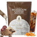 TerraPrecis Mushroom Coffee with 6 Adaptogens Mushrooms Supplement for Organic Lion's Mane&Reishi,Chaga&Other, Instant Coffee with MCT Oil& Arabica for Energy,Focus&Immune Support (30 Servings) TerraPrecis Au supplements