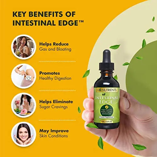 Go Nutrients Intestinal Edge Gut Detox Cleanse for Humans: Enhance Digestive Go Nutrients Au supplements