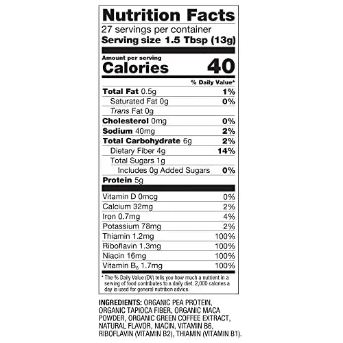 BetterBody Foods Organic Energy Blend, Plant-Based Natural Energy, Gluten-free, Non-GMO BetterBody Foods Au supplements