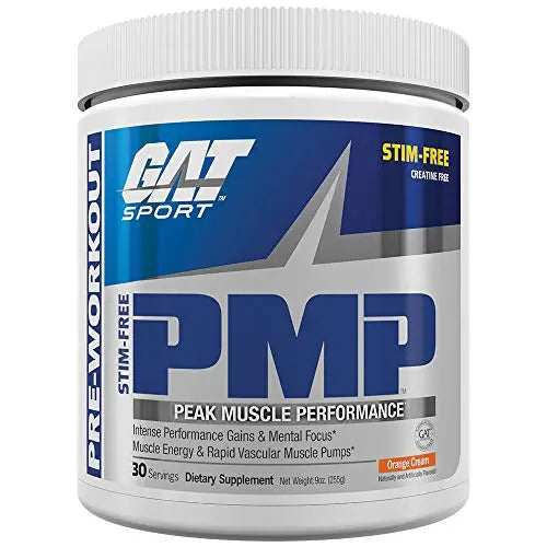 GAT PMP (Peak Muscle Performance), Next Generation Pre Workout Powder for Intense GAT SPORT Au supplements