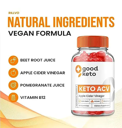 (5 Pack) Good Keto ACV Gummies - Official - Keto Good ACV Advanced Formula Plus Rillvo Au supplements
