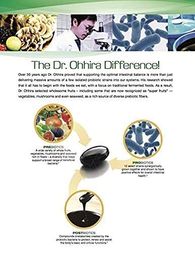 Dr. Ohhira's Probiotics Professional Formula - 120 Capsules with Bonus 5 Travel Size Samples (10 Capsules Bonus) Essential Formulas Au supplements