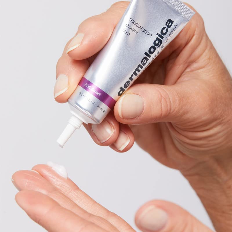 Dermalogica Multivitamin Power Firm Eye Cream with Antioxidant Vitamins, Anti-Aging Wrinkle Firming