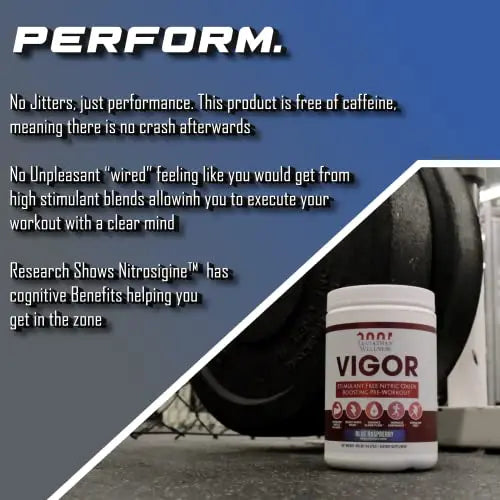 Leviathan Wellness Vigor - Stimulant Free, Nitric Oxide Boosting Pre-Workout Powder Leviathan Wellness Au supplements