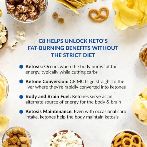 BioTrust Keto Elevate – Pure C8 MCT Oil Powder – Ketogenic Diet Supplement BioTrust Au supplements