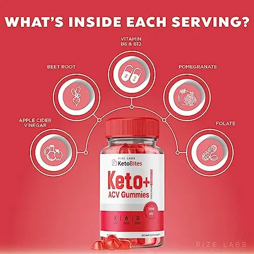 rize labs (2 Pack) Keto Bites - Keto Bites Gummies Advanced Weight Loss - Keto Bites ACV rize labs Au supplements