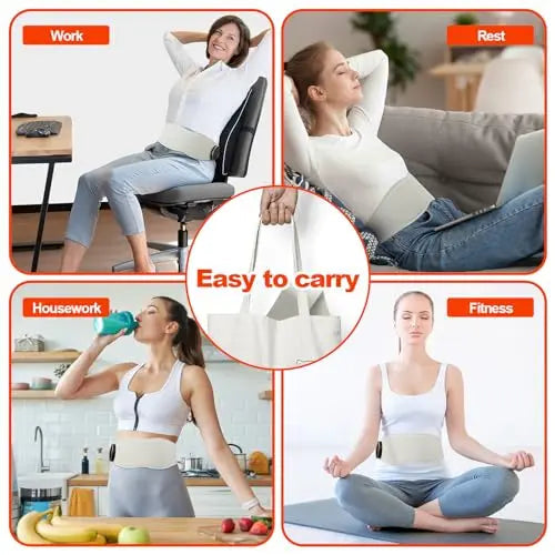 Red Light Therapy Belt Vibrating for Muscle Recovery and Pain Relief DYUF Au supplements