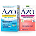 AZO Boric Acid Vaginal Suppositories (30 Count) + Complete Feminine Balance Daily Probiotics for Women AZO Au supplements