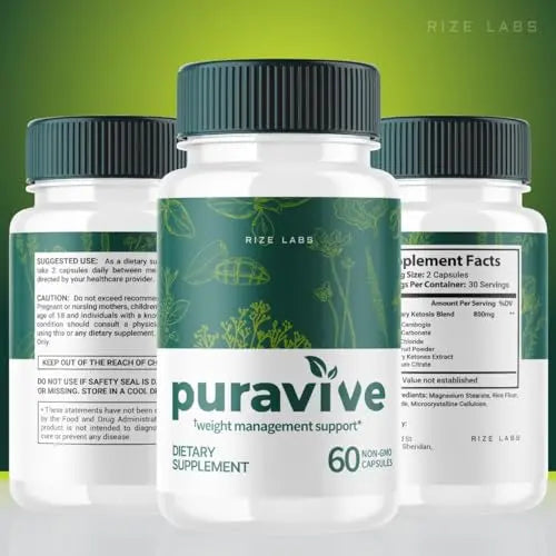 (3 Pack) Puravive Weight Health Pills, Puravive Capsules Reviews Supplement rize labs Au supplements