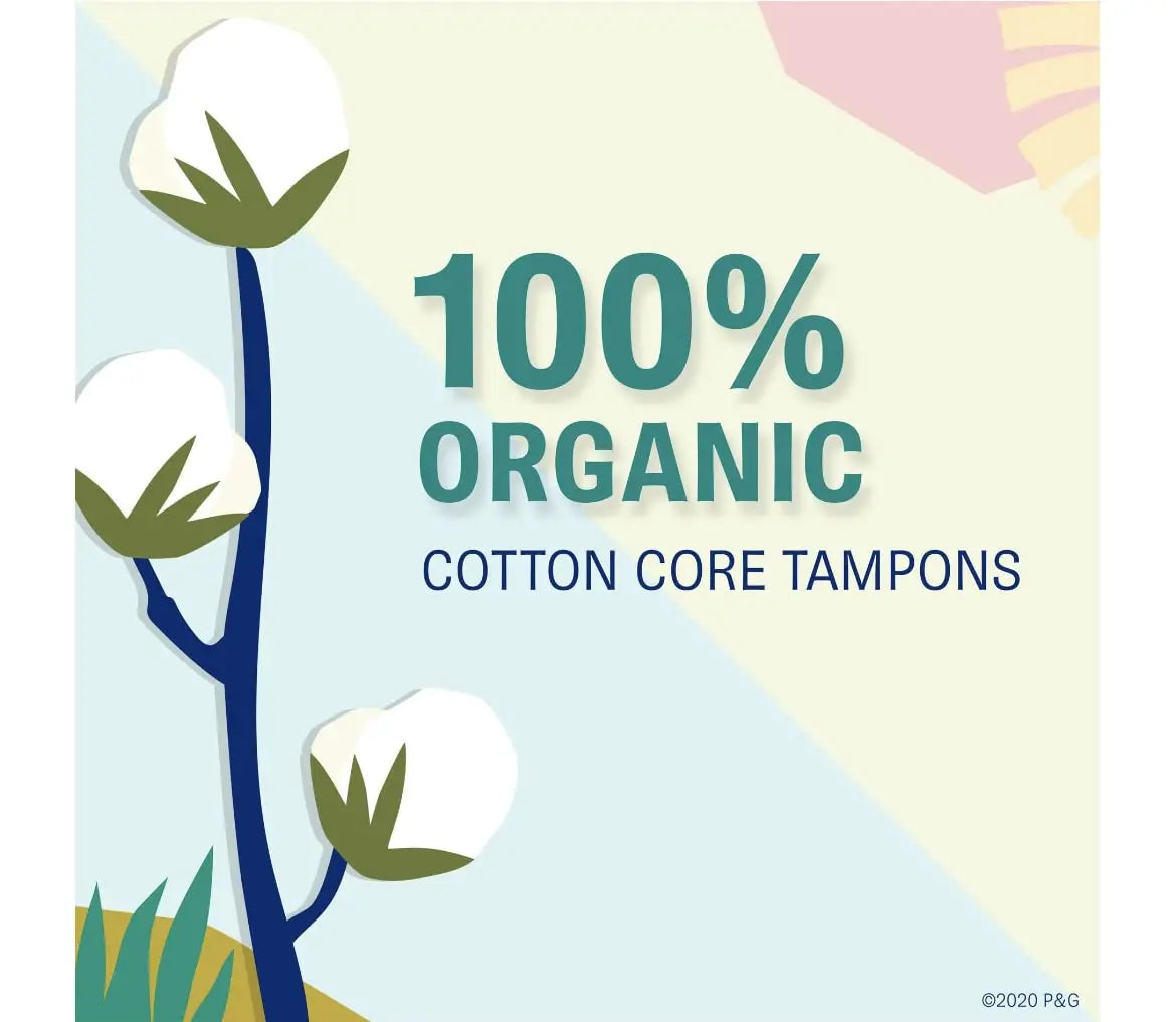 Tampax PURE COTTON 22-pack (11 Regular/11 Super) Tampax Au supplements