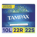 Tampax Tampons Multipack, Lite/Regular/Super Absorbency, Cardboard Applicator, Leakgaurd Skirt Tampax Au supplements