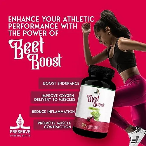 PRESERVE Organic Beetroot casules 16,000mg Per Serving, Natural Monthly Supplement PRESERVE Au supplements