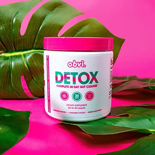 Obvi Detox, Flush Out and Eliminate Toxins, Support Weight Loss, Cleanse Colon, Packed Obvi Au supplements