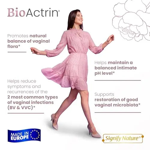 Bioactrin Vaginal Probiotics for Women - Formulated Bacterial Vaginosis Treatment, Yeast Infection SIGNIFY NATURE Au supplements