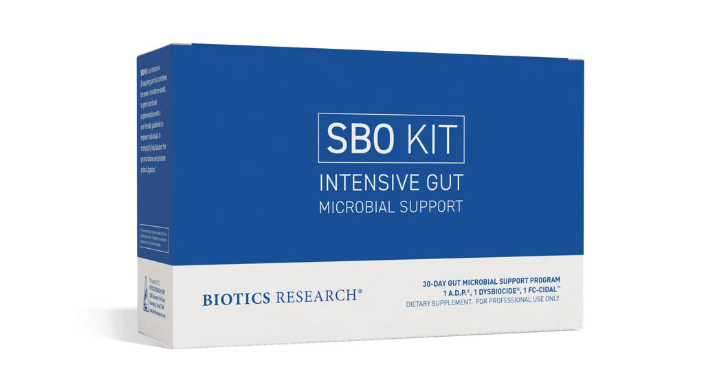 Biotics Research SBO Kit Intestinal Support, Convenient 30-Day Program, Small Intestinal Microbiome Balance, Evidence-Based Herbal Blend, Guidebook Included, Gut Health BIOTICS RESEARCH Au supplements
