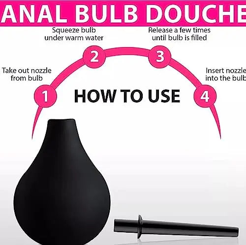 Bodundirect Medical Materials Anal Douche Enema Bulb Vaginal Douche Enemas Cleaner for Women’s Bodundirect Au supplements