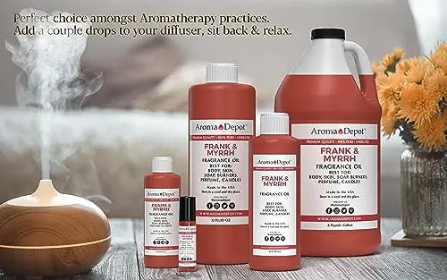 Frankincense & Myrrh 4 oz. Fragrance Oil I Perfume I Skin Oil I Scented Oil. DIY Projects Such as Candles Aroma Depot Au supplements