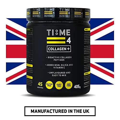 Time 4 Collagen + 45 Servings – Pure Hydrolysed Collagen Powder for Women & Men Time 4 Nutrition Au supplements