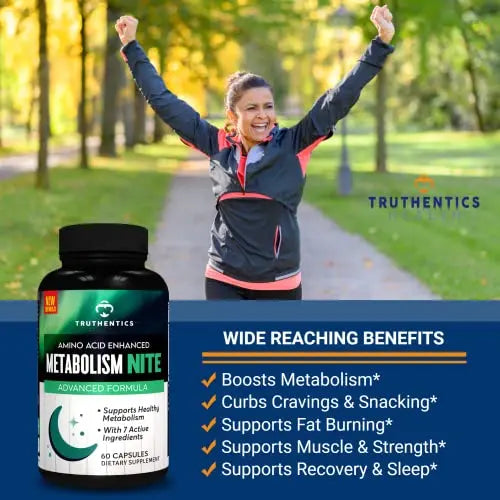 TRUTHENTICS Night Metabolism Booster for Men & Women - Night Time Fat Burner TRUTHENTICS Au supplements