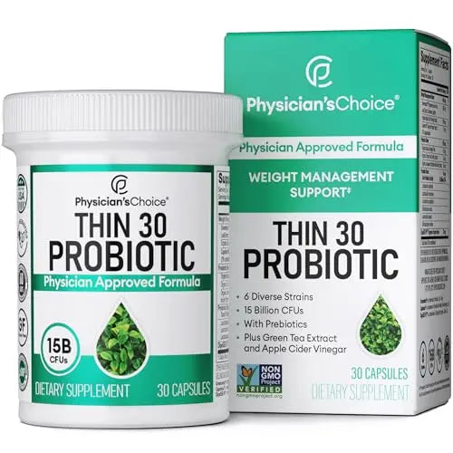 Physician's CHOICE Probiotics for Weight Management & Bloating- 6 Probiotic Strains Physician's CHOICE Au supplements