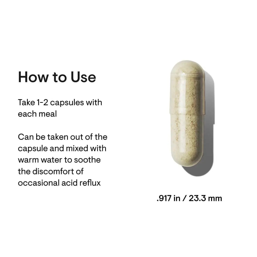 Thorne GI Relief - Digestion Supplement Supports Gut Health & Bloating Relief - Made with Marshmallow Root Extract & Digestive Enzymes - 180 Capsules - 90 Servings Thorne Au supplements