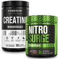 Jacked Factory Nitrosurge Pre-Workout in Sour Peach Rings & Creatine Monohydrate Jacked Factory Au supplements