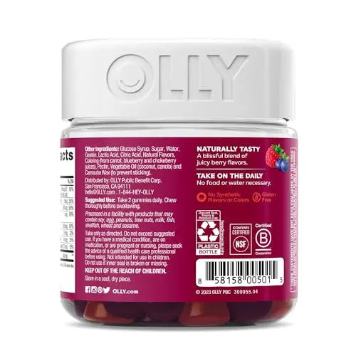 OLLY Women's Multivitamin Gummy, Overall Health and Immune Support OLLY Au supplements
