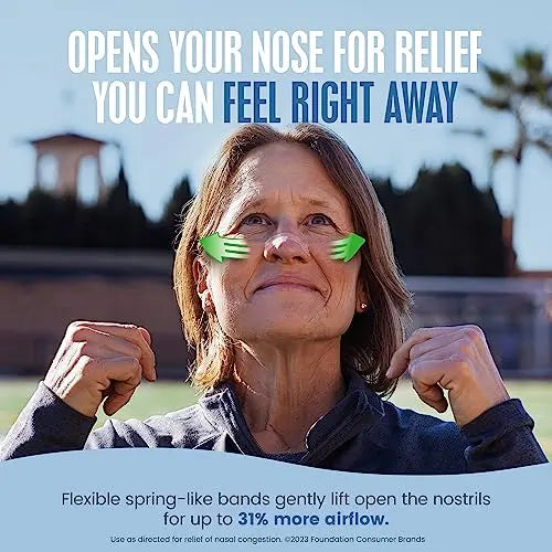 Breathe Right Nasal Strips | Extra Strength | Clear | For Sensitive Skin Breathe Right Au supplements