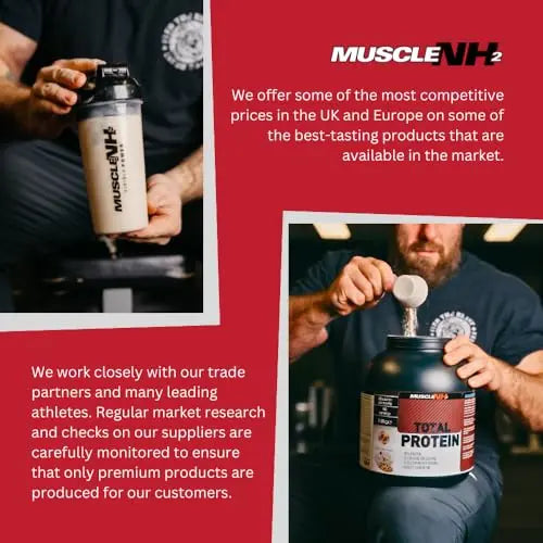 Muscle Nh2 Total Protein, Whey Protein Powder with Creatine Monohydrate and Glutamine Muscle Growth MuscleNh2 Au supplements