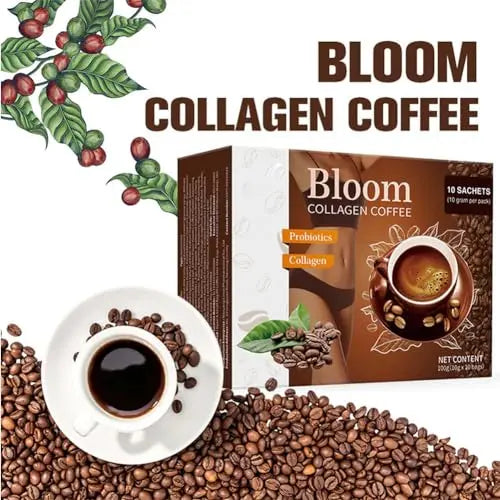 Bloom Collagen Coffee, Collagen Coffee from Japan, Bloom Coffee Collagen HOPASRISEE Au supplements