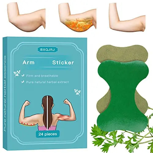 BXQJRJ Effective 24Pcs/Box Mugwort Patch - Natural Herbal Patch for Arm and Leg Natural BXQJRJ Au supplements