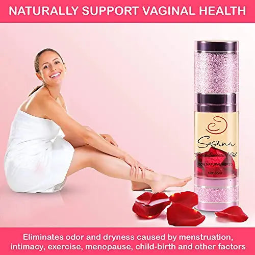 SASÁNA All Natural Feminine Spray - Effective Relief from Dryness, BV, Itch - 100% Organic Yoni Oil SASÁNA Au supplements