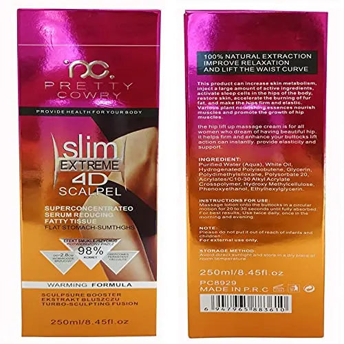 MYSHELL Hot Cream, Fat Burner Sweat Cream,Slimming Cream 250ml,Cellulite Treatment MYSHELL Au supplements
