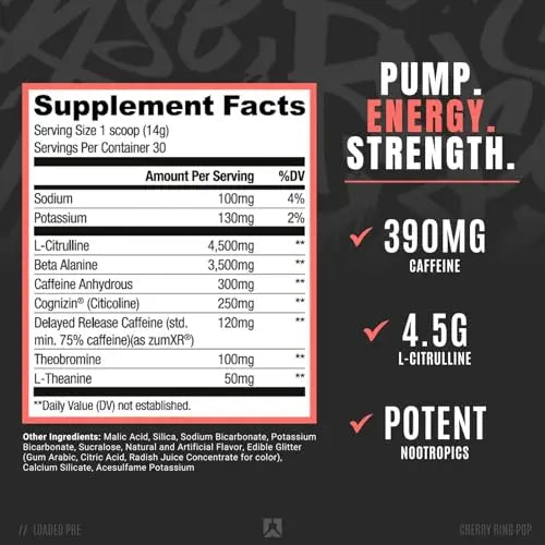 Ryse Loaded Pre Workout Powder Supplement for Men & Women | Pumps, Energy, Focus RYSE Up Supplements Au supplements