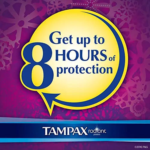 Tampax 29936 Radiant Tampons Regular Super, 84 Count (Pack of 1) Tampax Au supplements