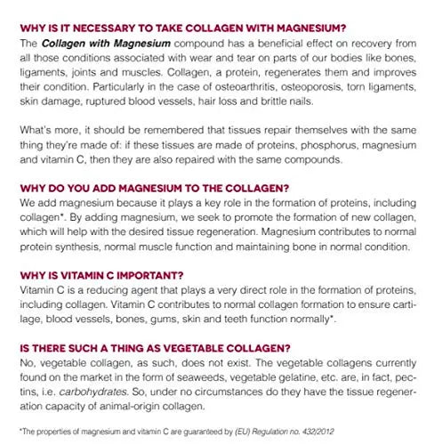 Ana Maria Lajusticia – Collagen with magnesium and vit c – 350 grams (strawberry flavour) Ana María Lajusticia Au supplements