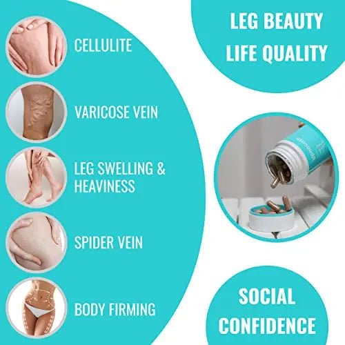 UpNourish Anti Cellulite Supplements - Varicose Veins Support, Restless Leg Relief UpNourish Au supplements