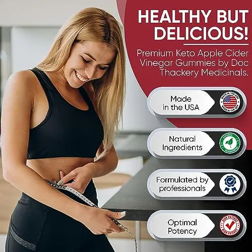 Doc Thackery Apple Cider Vinegar Gummies 1000mg Plus Per Serving, from The Mother Doc Thackery Au supplements