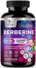 Berberine Supplement 1200mg per Serving - High Absorption Heart Health Support Nature's Nutrition Au supplements